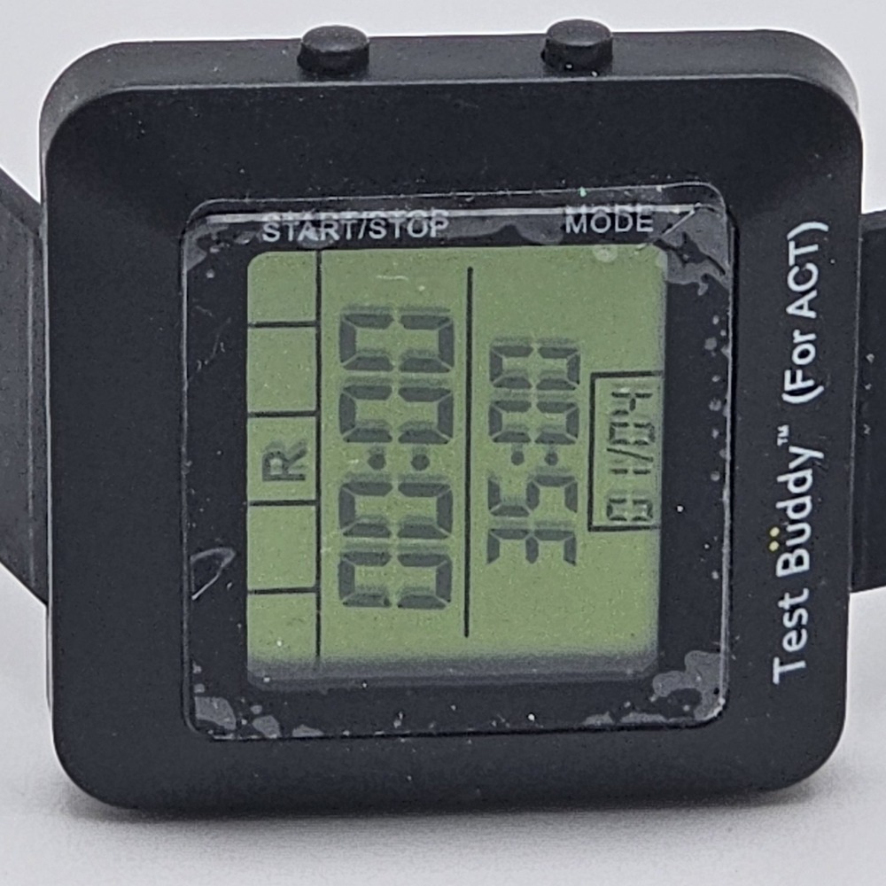 Test Buddy Digital ACT SAT Watch Test Timer